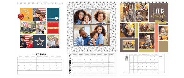 A collection of Forever Calendars.