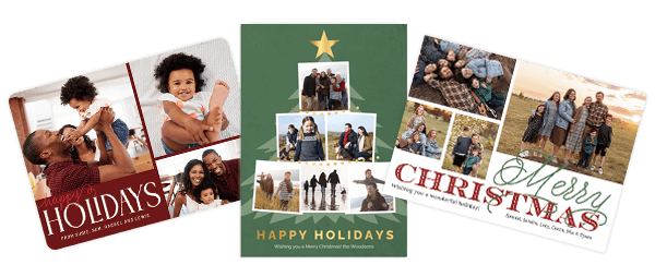 A collection of Forever holiday cards.