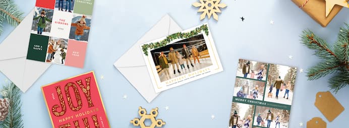 A collection of Forever holiday cards.