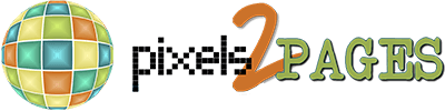 pixels2Pages Logo